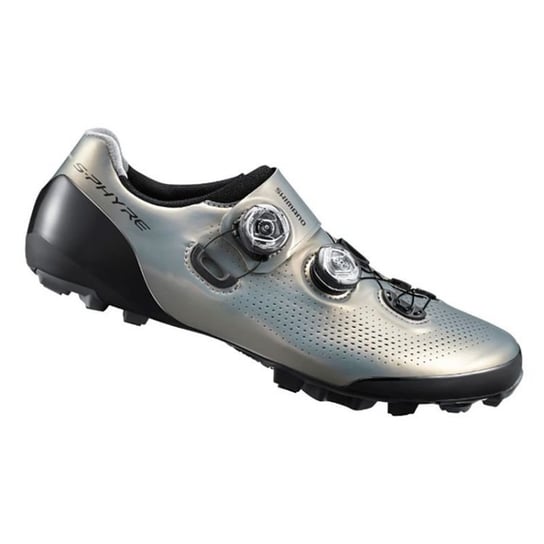 Męskie Buty Rowerowe Do Jazdy Mtb Shimano Xc9 S-Phyre | Silver - Rozmiar Euro 44 Shimano