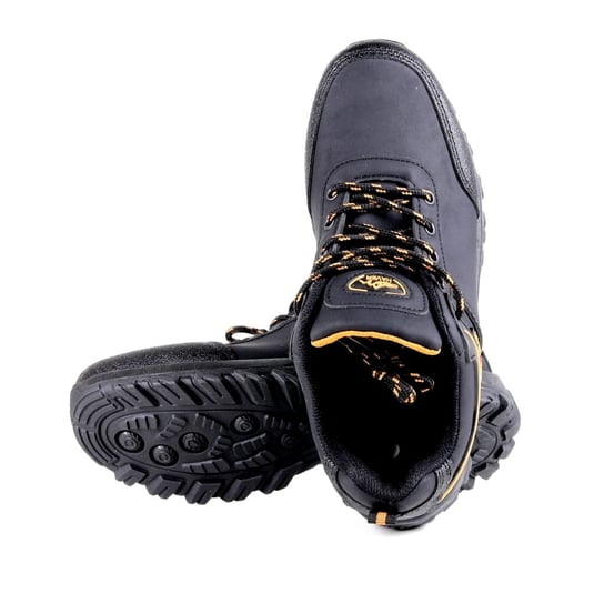 Męskie Buty Trekkingowe Sportowe Haver Am03-1 Black/Camel Czarne/Brązowe HAVER