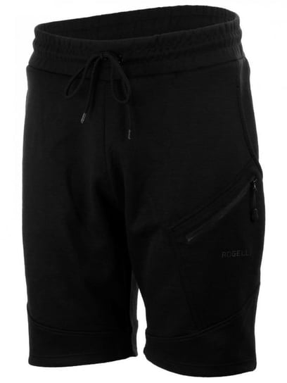 Męskie Długie Spodnie Do Biegania Rogelli Treining | Czarne - Rozmiar S Rogelli