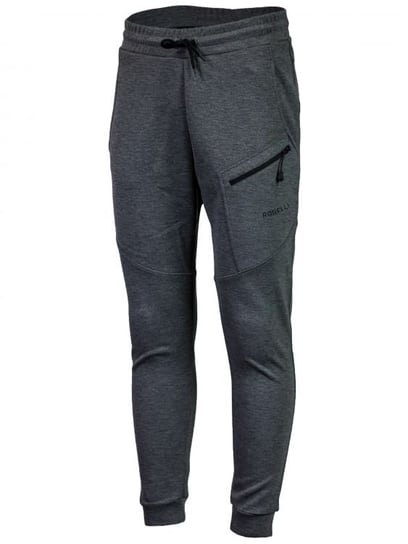 Męskie Długie Spodnie Do Biegania Rogelli Trening | Szare - Rozmiar L Rogelli