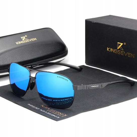 Męskie okulary przeciwsłoneczne kingseven n7188 ZeeTech