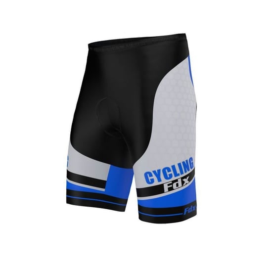 Męskie spodenki rowerowe, FDX Optimum Cycling 3D Shorts FDX