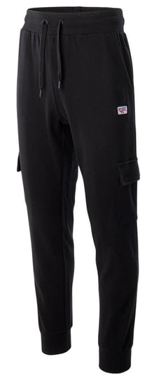 Męskie spodnie dresowe HI-TEC Rabasin II, czarny, r. M Hi-Tec