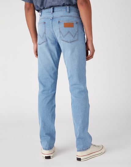 Męskie spodnie jeansowe proste Wrangler GREENSBORO W36 L30 Wrangler