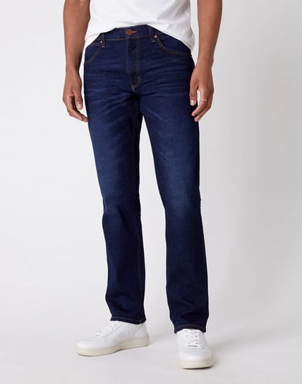 Męskie Spodnie Jeansowe Wrangler Greensboro Dark Fever W15Qq892G-W30 L34 Inna marka