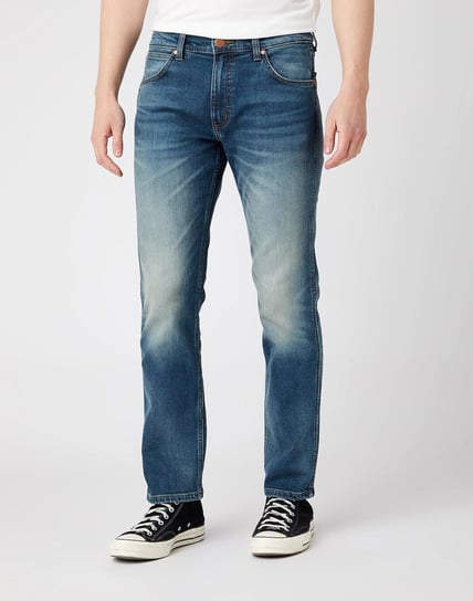 Męskie Spodnie Jeansowe Wrangler Greensboro Smooth Dust W15Q2837J-W35 L34 Inna marka