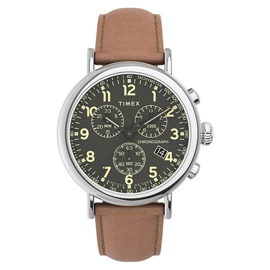Męskie Timex Standard Chronograph TW2V27500 - zegarek męski Timex