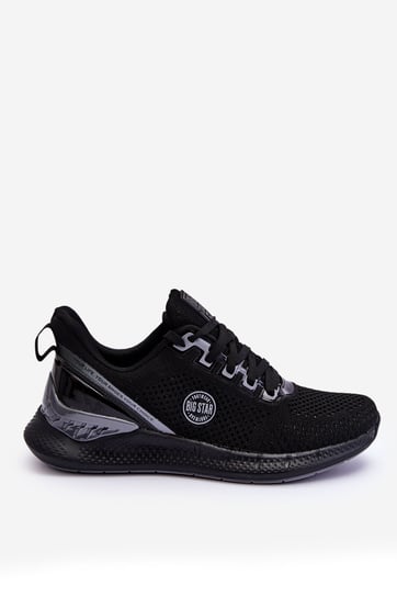 Męskie Wygodne Sneakersy Memory Foam Big Star LL174103 Czarne-41 Big Star