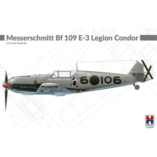 Messerschmitt Bf-109 E-3 Legion Condor 1:32 Hobby 2000 32009 Hobby 2000