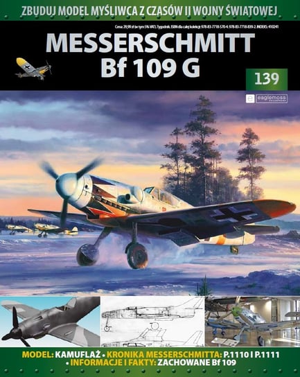 Messerschmitt BF 109 G Nr 139 Eaglemoss Ltd.