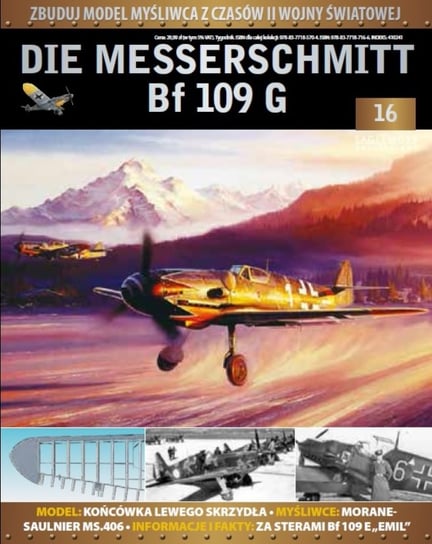 Messerschmitt BF 109 G Nr 16 Eaglemoss Polska Sp. z o.o.