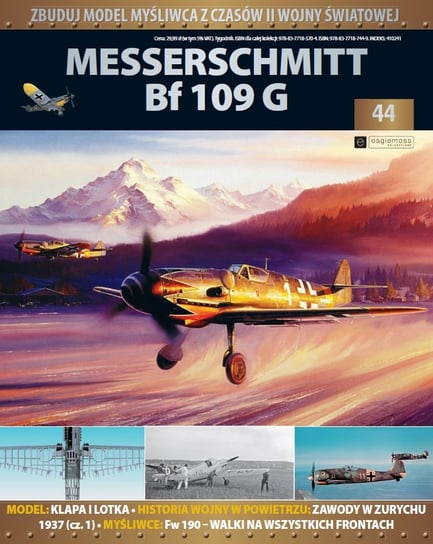 Messerschmitt BF 109 G Nr 44 Eaglemoss Ltd.