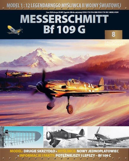 Messerschmitt BF 109 G Nr 8 Eaglemoss Polska Sp. z o.o.