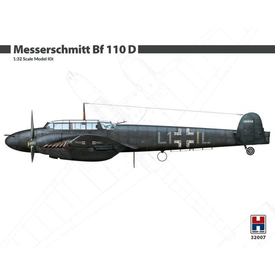 Messerschmitt Bf 110 D 1:32 Hobby 2000 32007 Hobby 2000