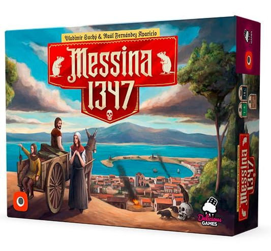 Messina 1347 (Pl) gra planszowa Portal Games Portal Games
