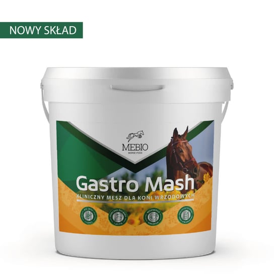 Mesz kliniczny MEBIO GastroMash dla koni wrzodowych 3kg Inna marka