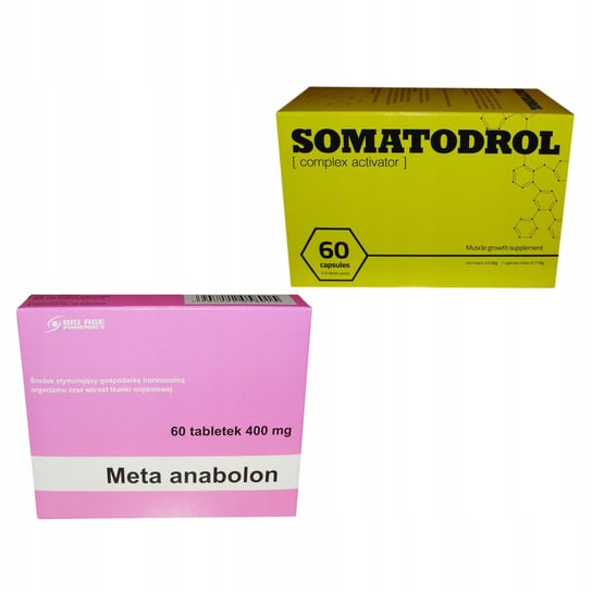 Meta + Somatodrol Moc Sterydów prohormony Mocny Bio Age Pharmacy