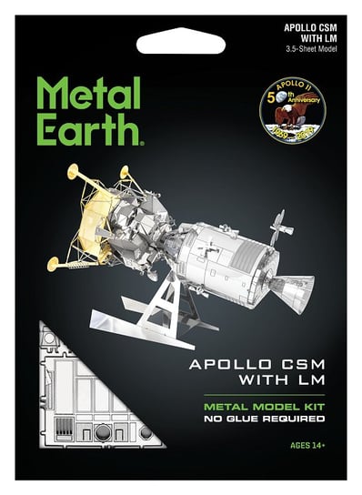 Metal Earth, Apollo CSM Moduł Dowodzenia plus Moduł Księżycowy Fascinations