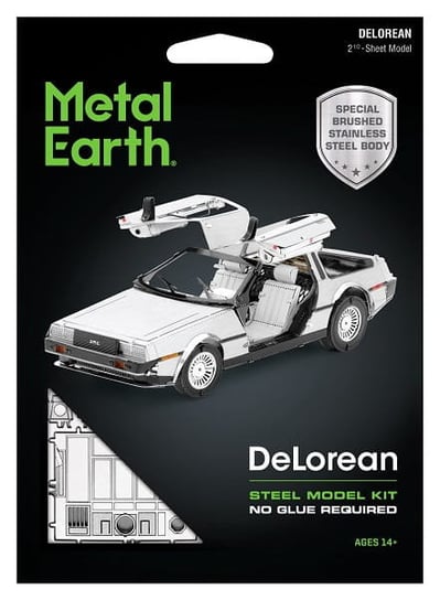 Metal Earth, DeLorean Metalowy model do składania Fascinations