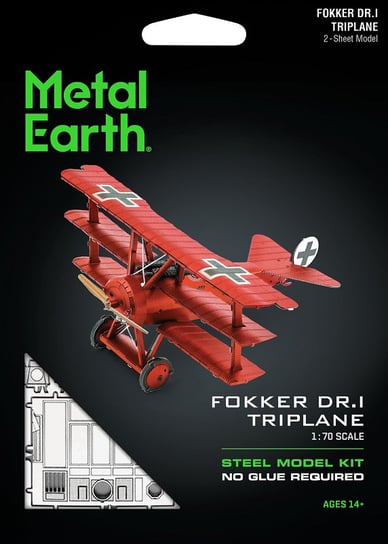 Metal Earth, Fokker Dr.I Triplane Model do składania. Fascinations