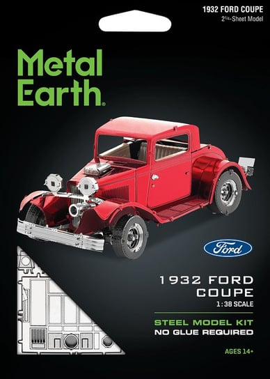 Metal Earth, Ford Coupe 1932 r. Metalowy model do składania Fascinations