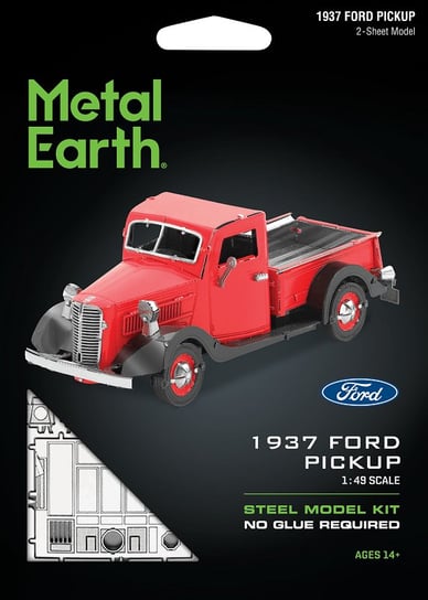 Metal Earth, Ford Pickup 1937 r. Metalowy model do składania Fascinations