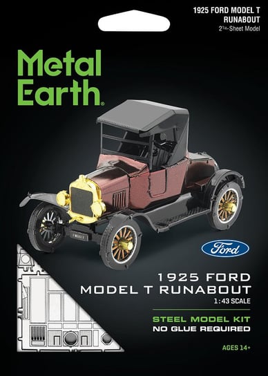 Metal Earth, Ford T 1925 r. Runabot Metalowy model do składania Fascinations