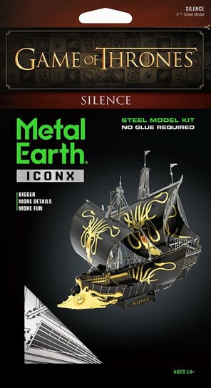 Metal Earth, Milczenie Okręt Żelaznej Floty Silence GOT Gra o Tron. Fascinations