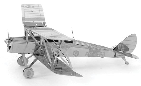 Metal Earth, model do składania Samolot De Haviland Tiger Moth Metal Earth