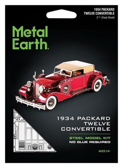 Metal Earth, Packard Twelve Convertible 1934 Kabriolet Model do składania Fascinations