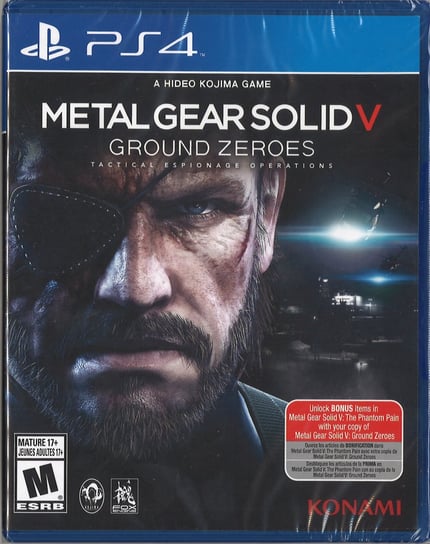Metal Gear Solid: Ground Zeroes (Import) (Ps4) Konami