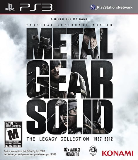 Metal Gear Solid: The Legacy Collection 1987-2012 Konami