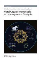 Metal Organic Frameworks as Heterogeneous Catalysts Spivey James J., Llabres Francesc X.