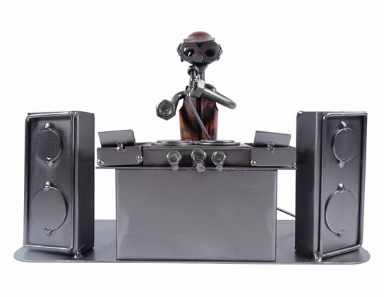 Metalowa figurka DJ. Prezent dla muzyka Inna marka
