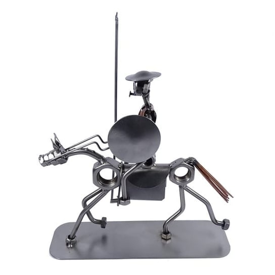 Metalowa figurka Don Kichot. Prezent dla wielbiciela średniowiecza Inna marka