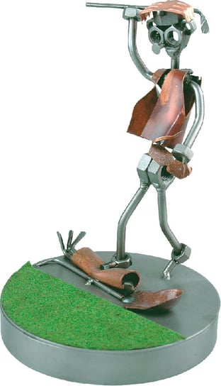 Metalowa figurka Golf z torbą. Prezent dla Golfisty Inna marka