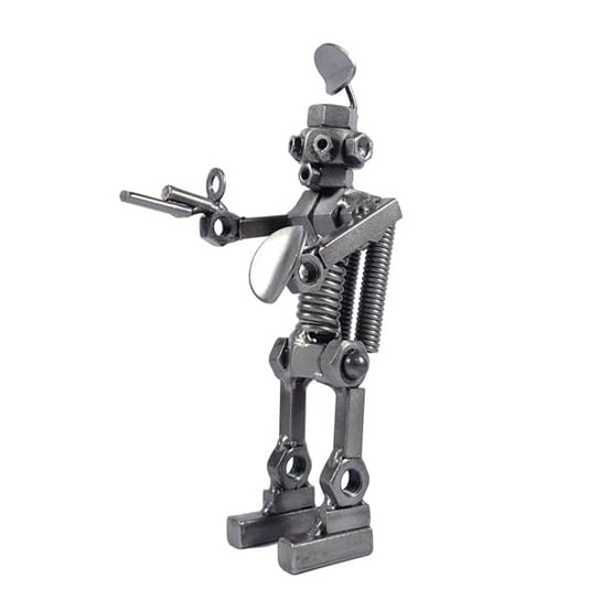 Metalowa figurka Robot. Prezent dla Inżyniera Inna marka