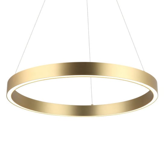 Metalowa lampa LED Midway złoty zwis do salonu 3000K 35W nad stół Light Prestige