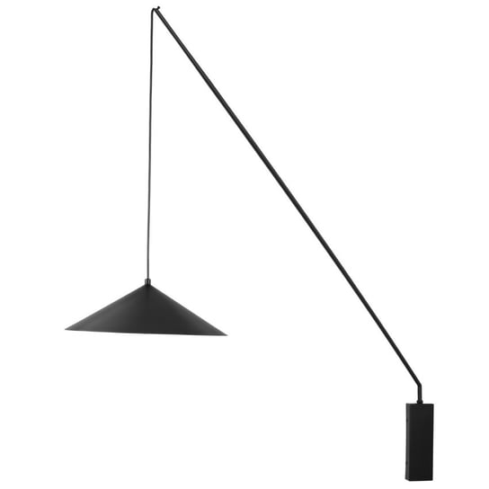 Metalowa lampa ścienna Swing DI-AR-052-PT black Step z regulacją czarna Step Into Design