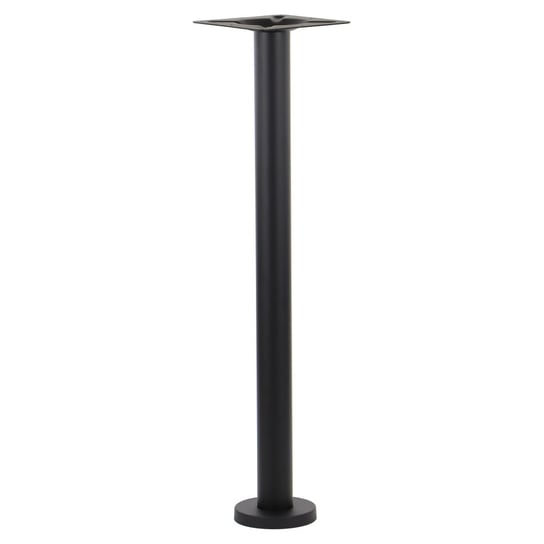 Metalowa podstawa stołu/stolika mocowana do podłoża SH-3018-2/H/B, kolor czarny, wysokość 106 cm - do hotelu, restauracji ,baru, biura Stema