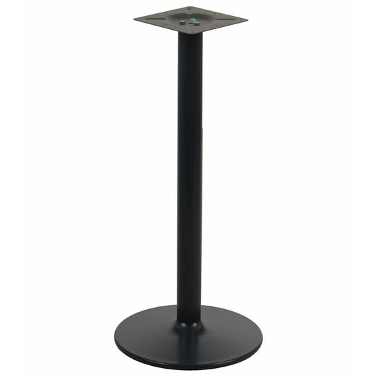 Metalowa podstawa stołu/stolika NY-B006, średnica 46 cm, wysokość 110 cm, kolor czarny - do hotelu, restauracji ,baru, biura Stema