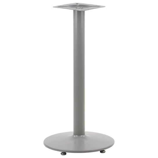 Metalowa podstawa stołu/stolika NY-B006, średnica 46 cm, wysokość 110 cm, kolor szary - do hotelu, restauracji ,baru, biura Stema