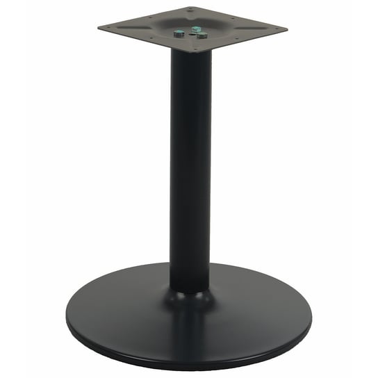 Metalowa podstawa stołu/stolika NY-B006, średnica 46 cm, wysokość 57,5 cm, kolor czarny - do hotelu, restauracji ,baru, biura Stema