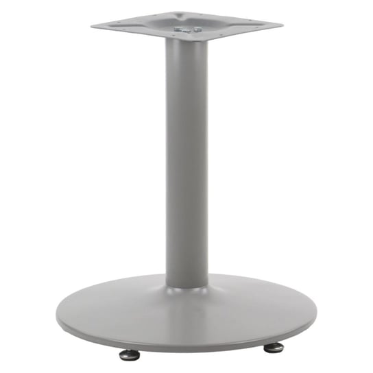 Metalowa podstawa stołu/stolika NY-B006, średnica 46 cm, wysokość 57,5 cm, kolor szary - do hotelu, restauracji ,baru, biura Stema
