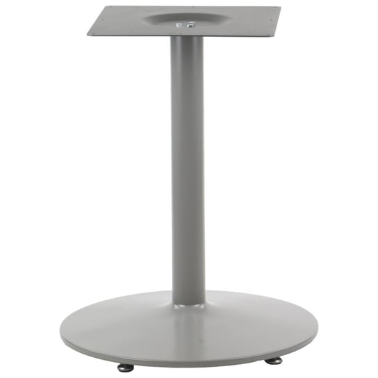 Metalowa podstawa stołu/stolika NY-B006, średnica 57 cm, wysokość 72,5 cm, kolor szary - do hotelu, restauracji ,baru, biura Stema