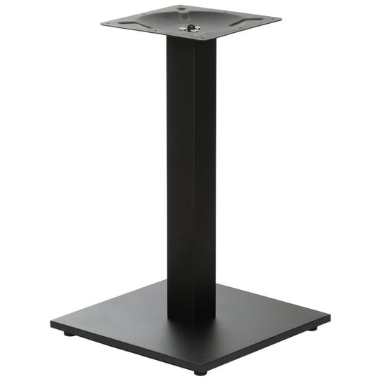 Metalowa podstawa stołu/stolika SH-2011-2, wymiary 45x45x72 cm, kolor czarny - do hotelu, restauracji ,baru, biura Stema