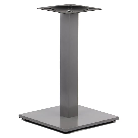 Metalowa podstawa stołu/stolika SH-2011-2, wymiary 45x45x72 cm, kolor szary - do hotelu, restauracji ,baru, biura Stema