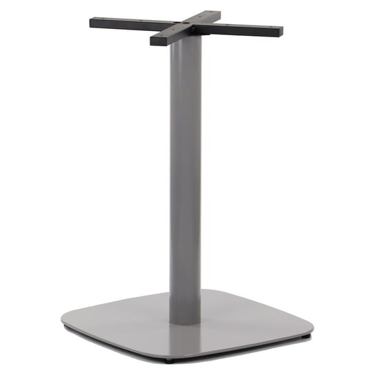 Metalowa podstawa stołu/stolika SH-3050-3, wymiary 50x50x73 cm, kolor szary - do hotelu, restauracji ,baru, biura Stema