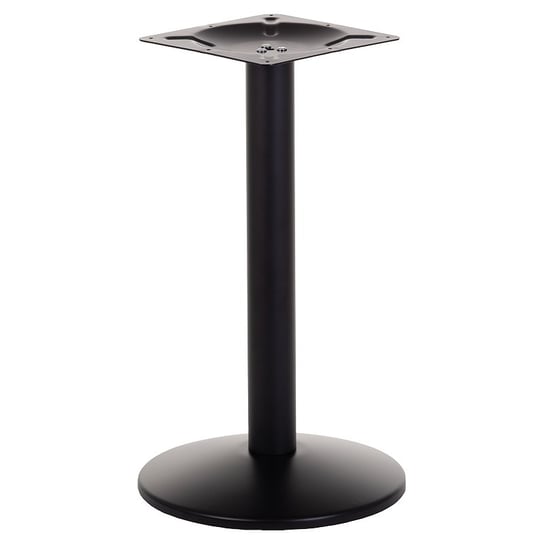 Metalowa podstawa stołu/stolika SH-4003-1, średnica 42,5cm, wysokość 72,5 cm, kolor czarny - do hotelu, restauracji ,baru, biura Stema