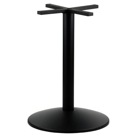 Metalowa podstawa stołu/stolika SH-4003-7, średnica 53,5cm, wysokość 72 cm, kolor czarny - do hotelu, restauracji ,baru, biura Stema